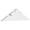 Ekena Millwork Saratoga Architectural Grade PVC Gable Bracket, 48"W x 14"H x 4"D x 6"F, 7/12 Pitch GBP048X14X0406SAR00 - alternate 1